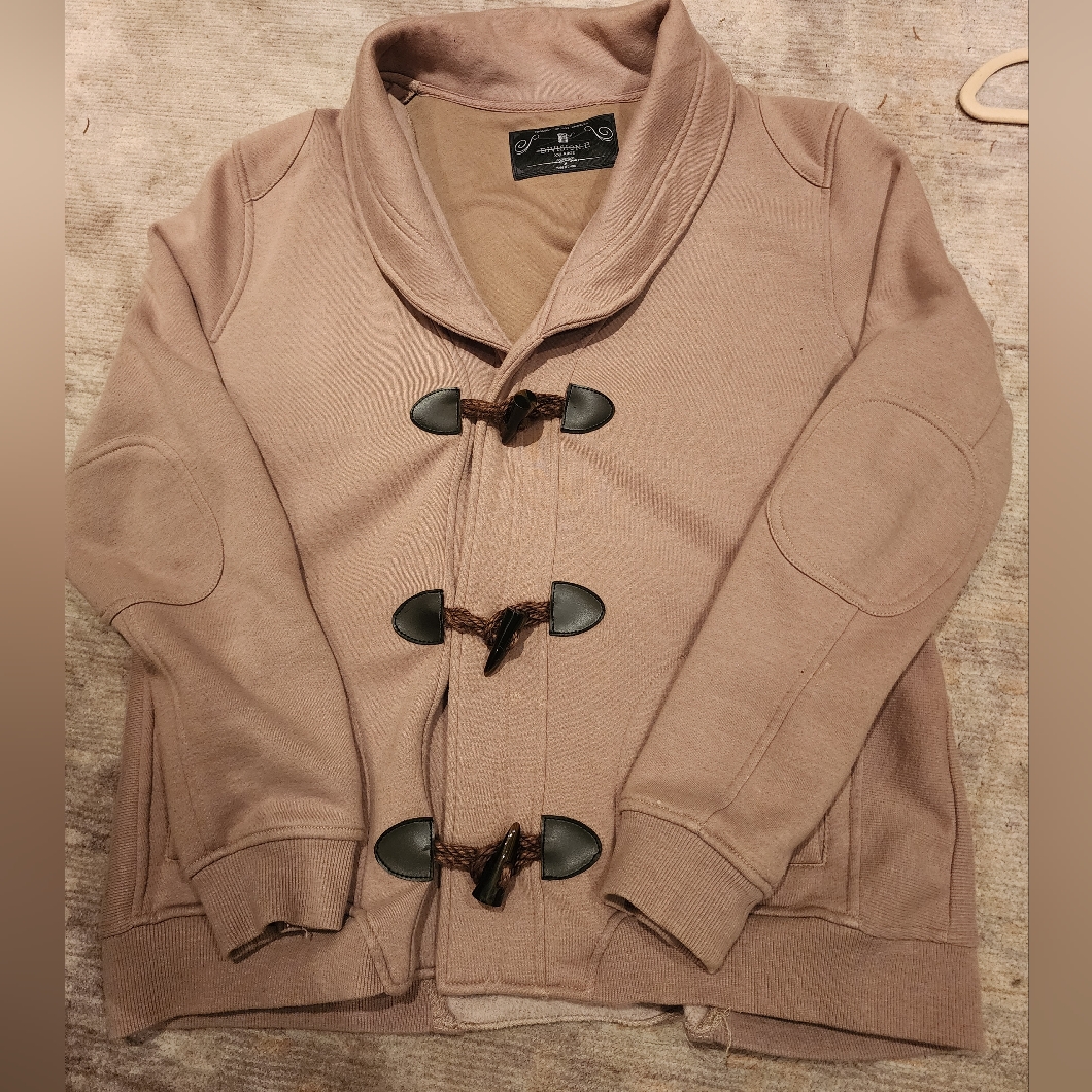 Brown Toggle-Button Jacket